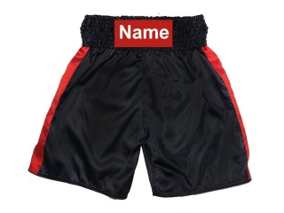 Personalised Boxing Shorts : KNBSH-033 Black